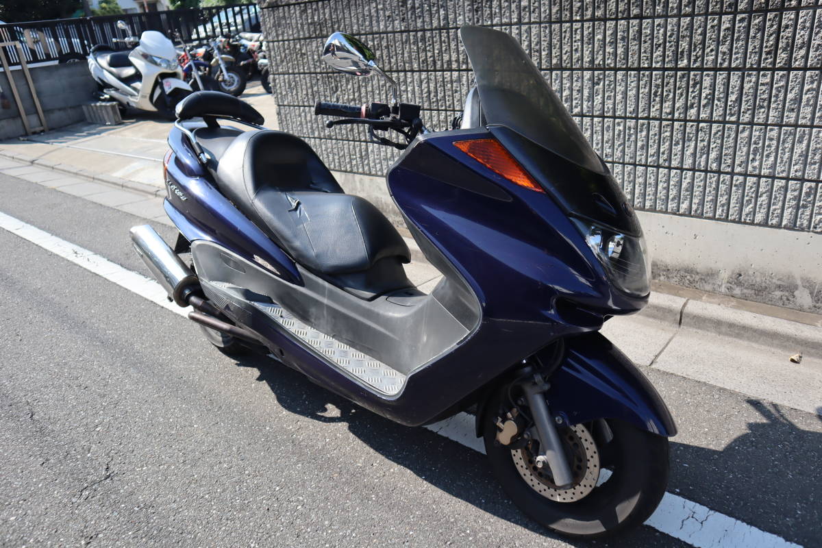 実走行車 ヤマハ マジェスティ2型 忠男 スーパーコンバット 