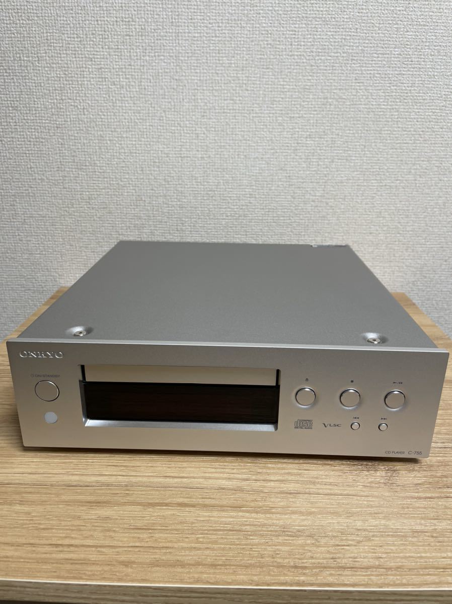 ONKYO CDプレーヤー C-755 INTEC - 低 公式通販 専用 価格テレビ