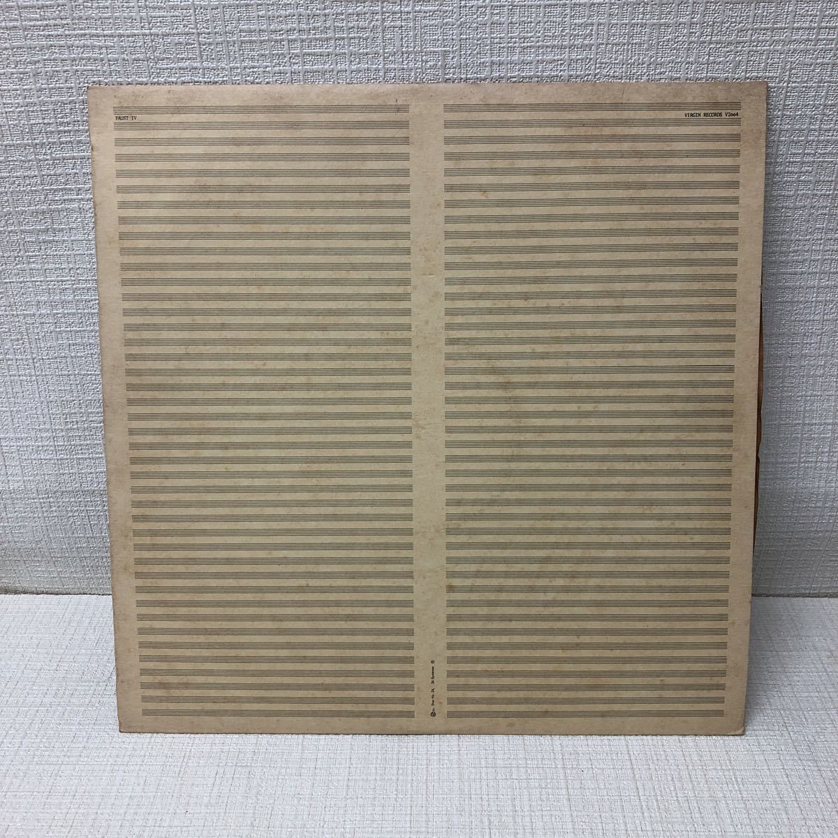 限定SALE，100%新品 Y0810E3 FAUST ファウスト / FAUST Ⅳ LP レコード UK盤 海外盤 VIRGIN RECORDS V2004 音楽 洋楽 バンド ロック Uwe Neulebeck(F)｜売買されたオークション情報、yahooの商品情報をアーカイブ公開 - オークファン F