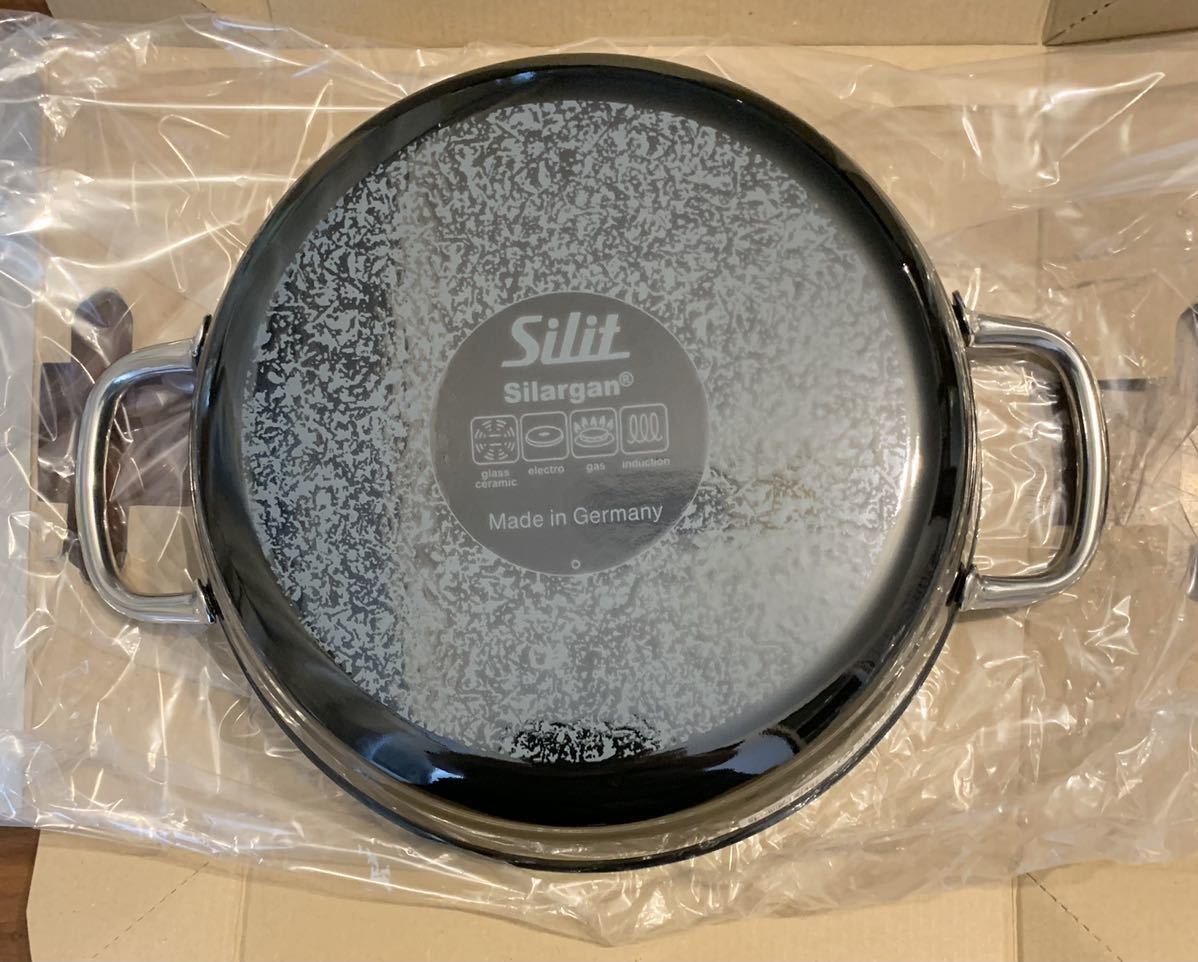 未使用 新品 Silit シリット 24cm シチューパン シラルガン ブラック