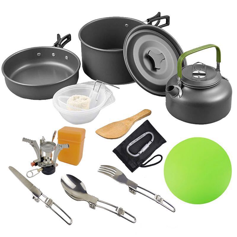 Naturehike直営店 アルミクッカーセット キャンプ 調理器具 アウトドア