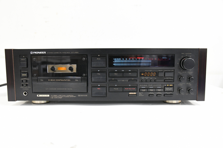 PIONEER（パイオニア）　ジャンク Pioneer パイオニアCT-A9D 3ヘッドステレオカセットデッキ 取説付き