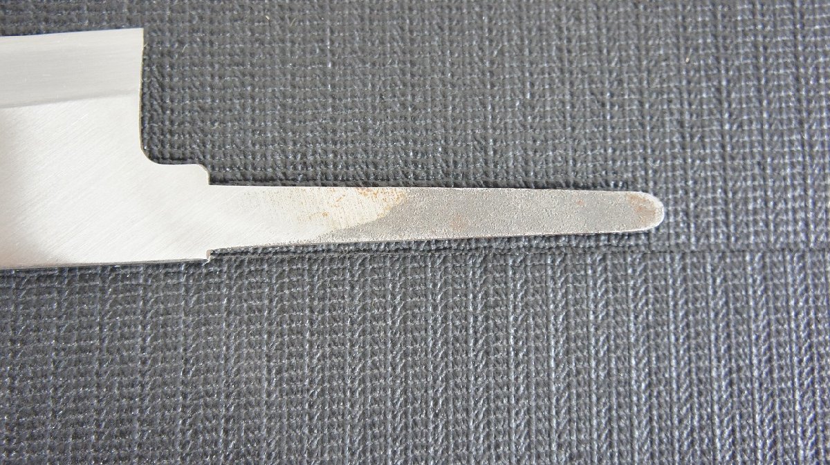 [KH][Sh401780] 【未使用品】 舟行包丁 柄なし 刃長:約160mm 全長:約250mm 刃厚:約4mm 4本まとめ売り 舟行包丁 土佐刃物 &frasl; 白紙鋼 135ｍｍ 利作