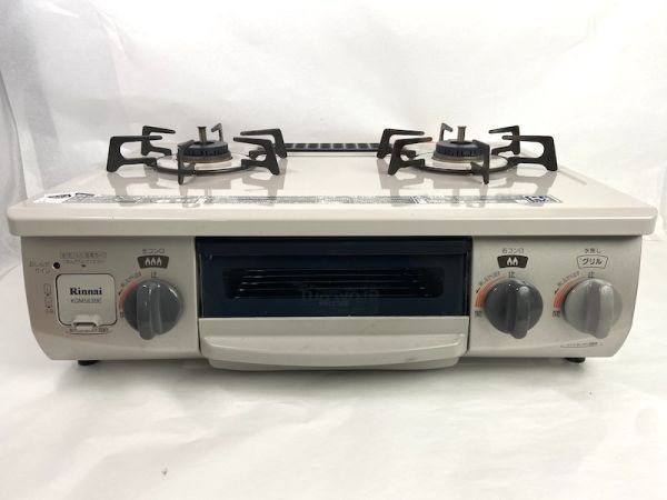 100%新品，定番人気 K465 リンナイ ガスコンロ LPガス/プロパン KGM563BEL 2018年製 ガスコンロ 2口 左強火 プロパンガス b(ガステーブル)｜売買されたオークション情報、yahooの商品情報をアーカイブ公開 - オークファ ガステーブル