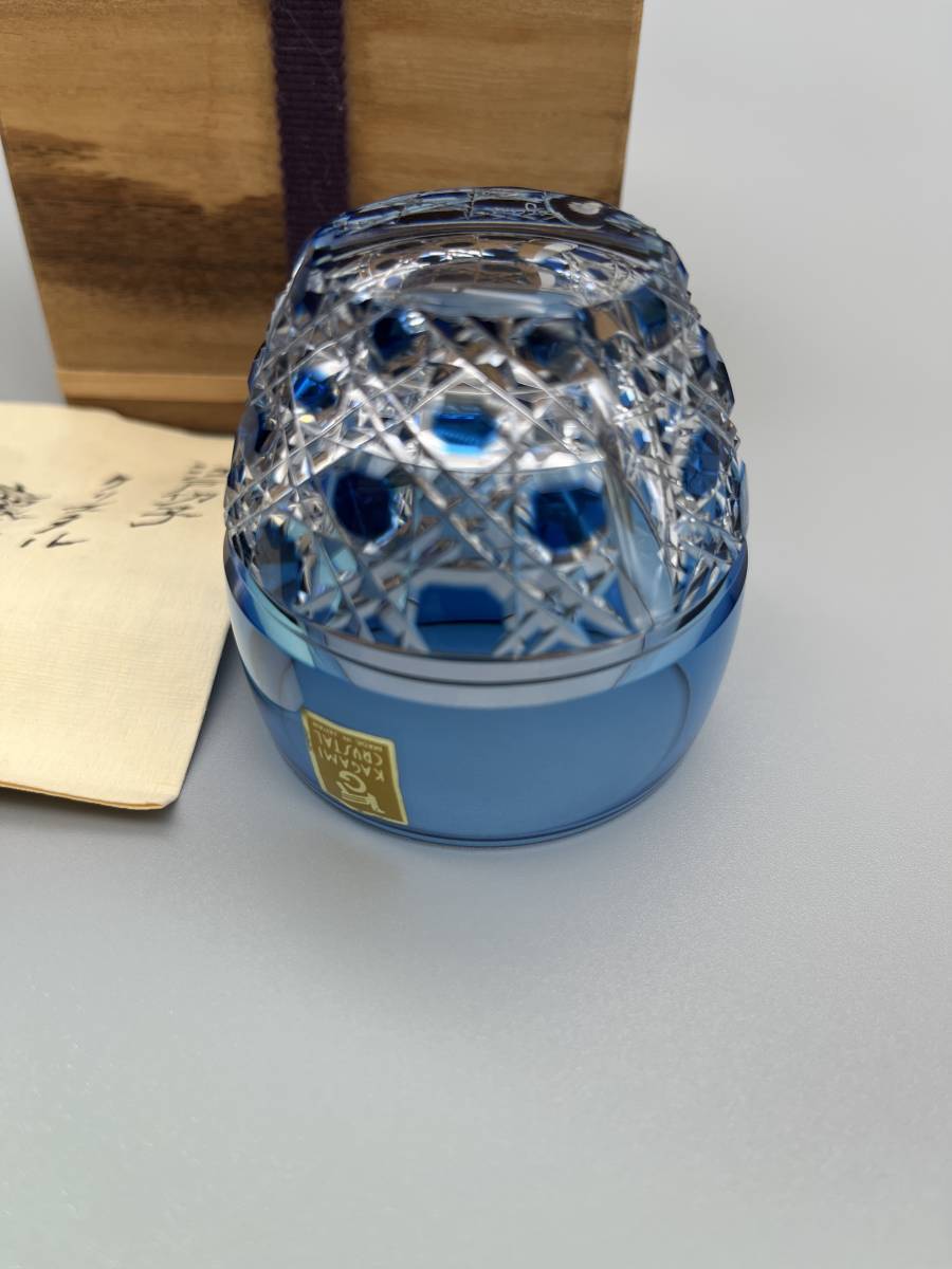 懐石杯 江戸切子 カガミクリスタル 5客揃 栞・木箱入 公式通販 |