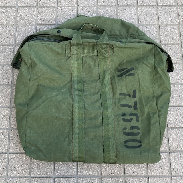 希少】70s 80s アメリカ軍 米軍 実物 フライヤーズキットバッグ 放出品
