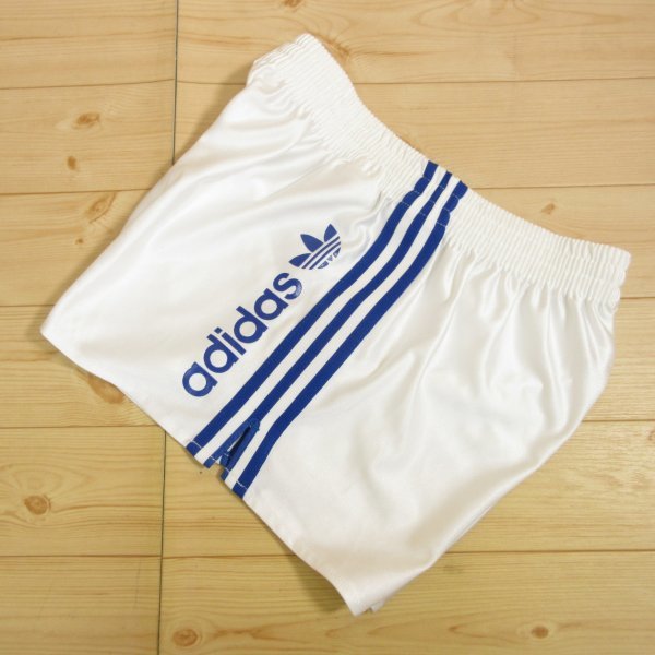 adidas アディダス 80s デサント ゲームパンツ ブルー イエロー TAD
