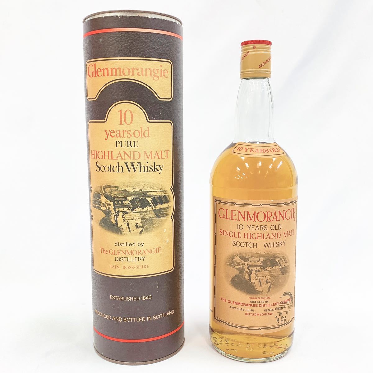 未開栓 スコッチウイスキー GLENMORANGIE グレンモーレンジ 10年 750ml