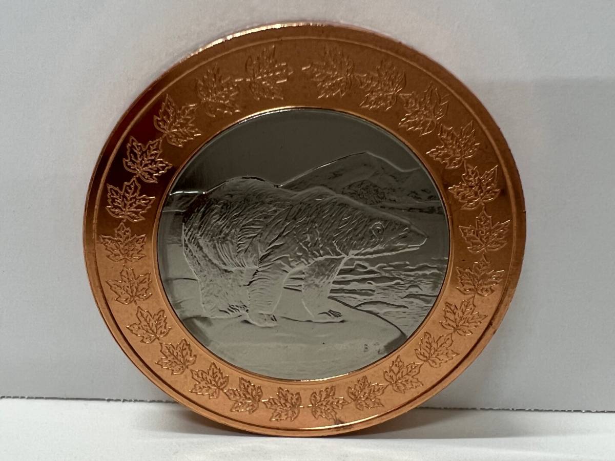 カナダ造幣局 シロクマ 白熊 バイメタル記念コイン メダル 31ｇ(ヨーロッパ)｜売買されたオークション情報、Yahoo!オークション(旧ヤフオク!)  の商品情報をアーカイブ公開 - オークファン（aucfan.com）