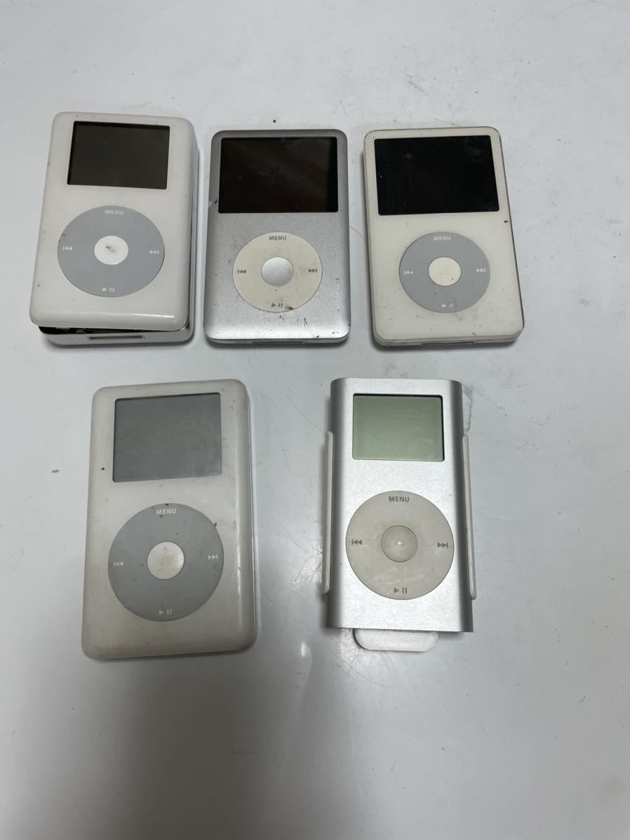 Apple iPod Classic 第5世代 5台セット まとめ売り Apple iPod iPod classic 5台まとめて売る 【公式通販】
