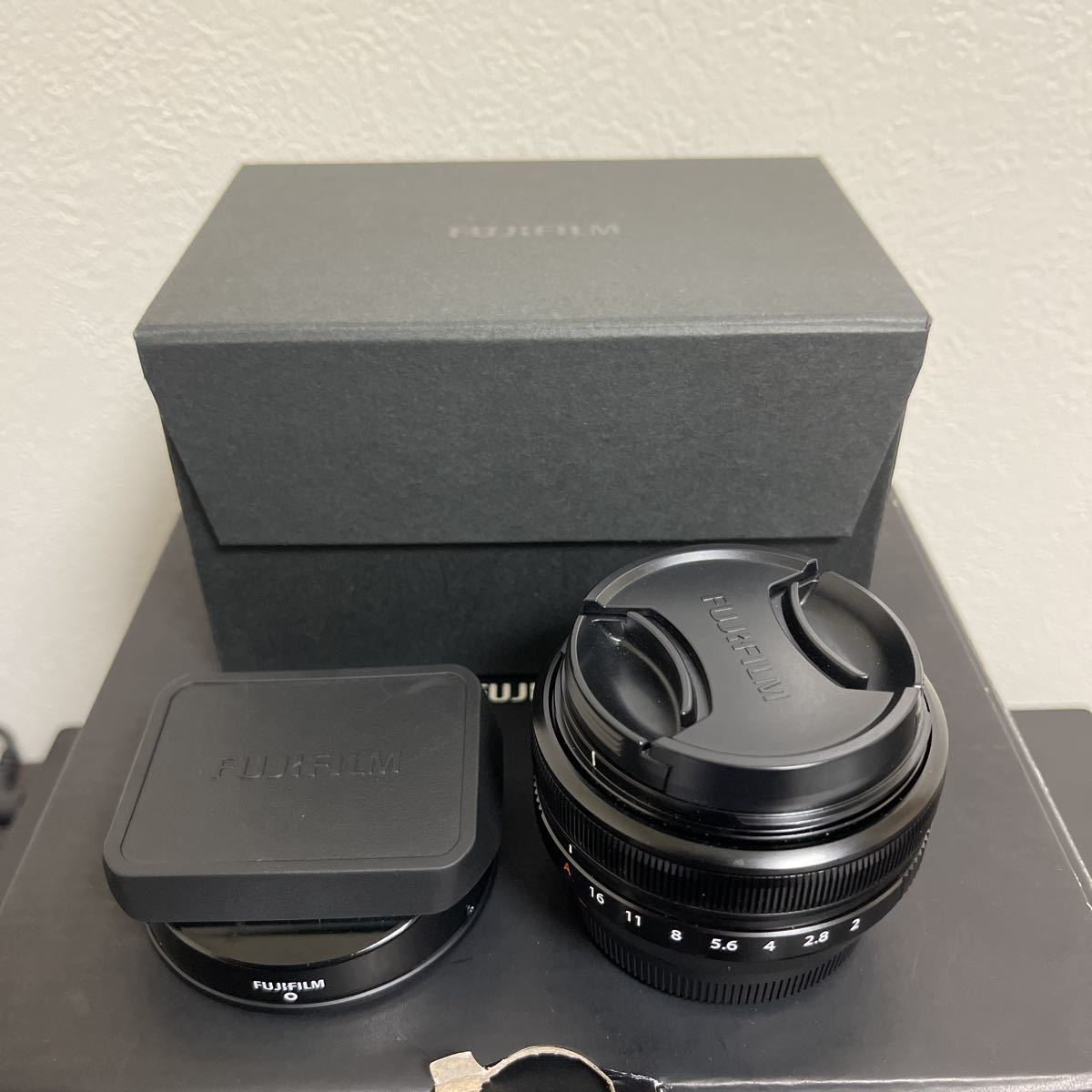 フジフィルム X-E4 ブラック XF18mm F2レンズセット 美品 即決 富士 