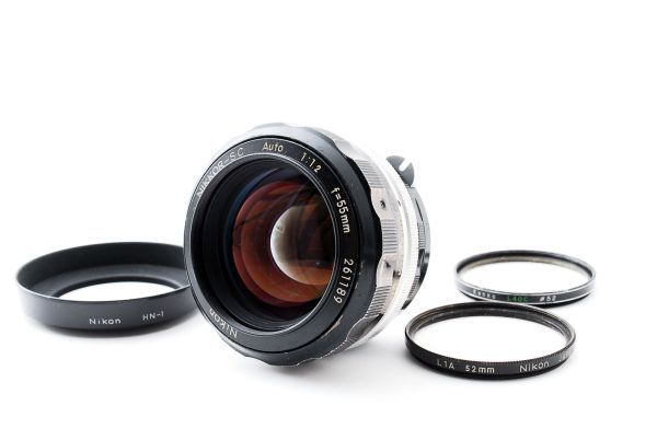 カメラ、光学機器 ☆良品☆ ニコン NIKON NIKKOR-S.C Auto 55mm F1.2 #2425