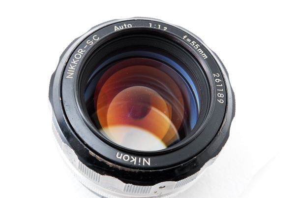 Nikon NIKKOR-S.C Auto 50mm F⁄1.4 Non-ai Lens for Nikon F SLR