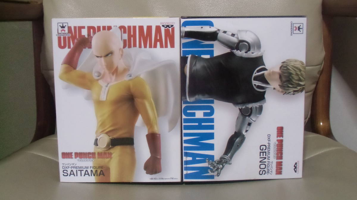 ワンパンマン DXF PREMIUM FIGURE サイタマ & ジェノス フィギュア 2種 