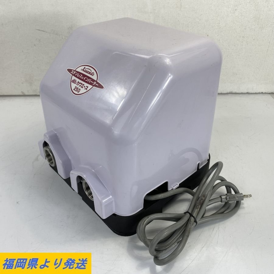 川本製作所 ソフト カワエース NF2-250SK ポンプ カバー付き＊現状品 川本製作所 ソフトカワエース NF2-250S 川本ポンプ 簡易チェックのみ☆川本製作所&frasl;カワモト☆浅井戸用自動ポンプ 動作動画あり