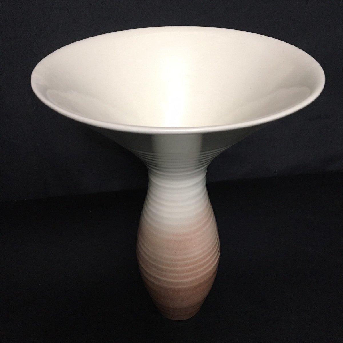いけばな 花器 池坊 | 小原流家元所蔵 華道師範所蔵品 辰砂釉耳付花器