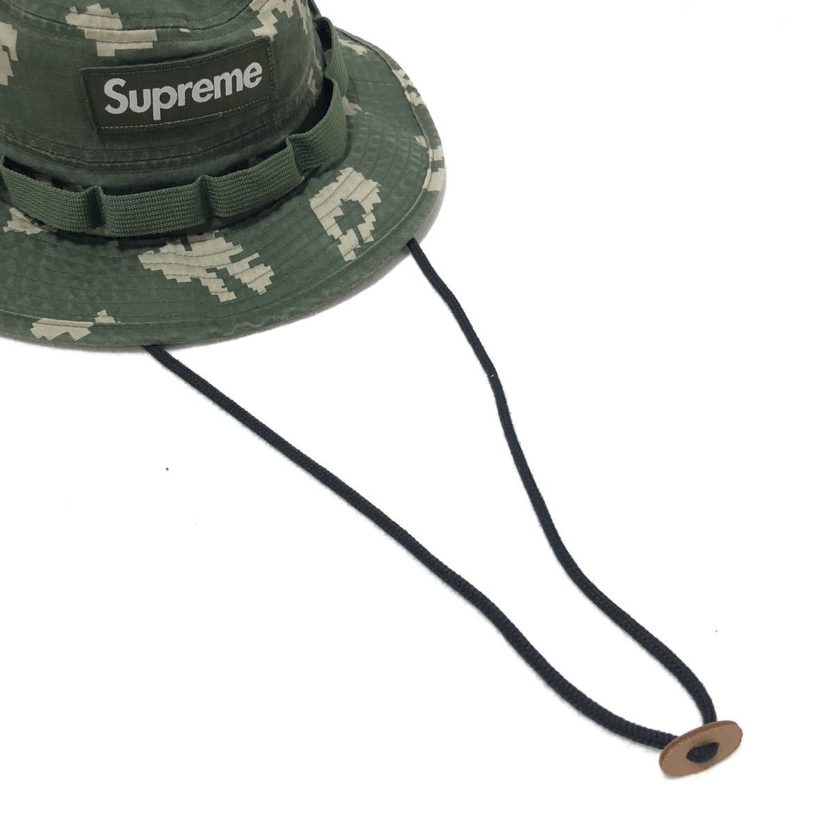 未使用 21FW Supreme Military Boonie Olive Russian Camo S/Mサイズ 