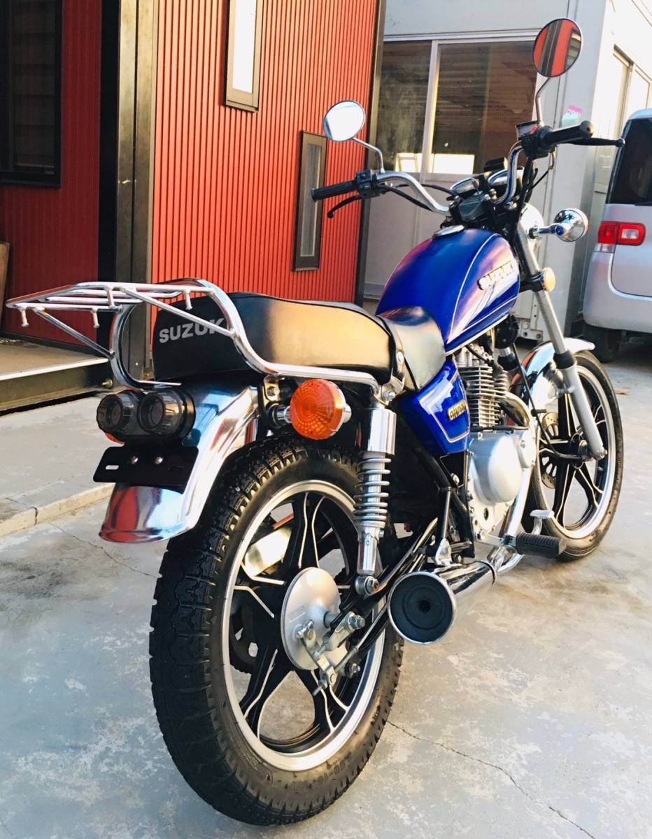 スズキ GN125 GN125H 12,673km 中古車体 ！動画有！茨城県！全国配送可 
