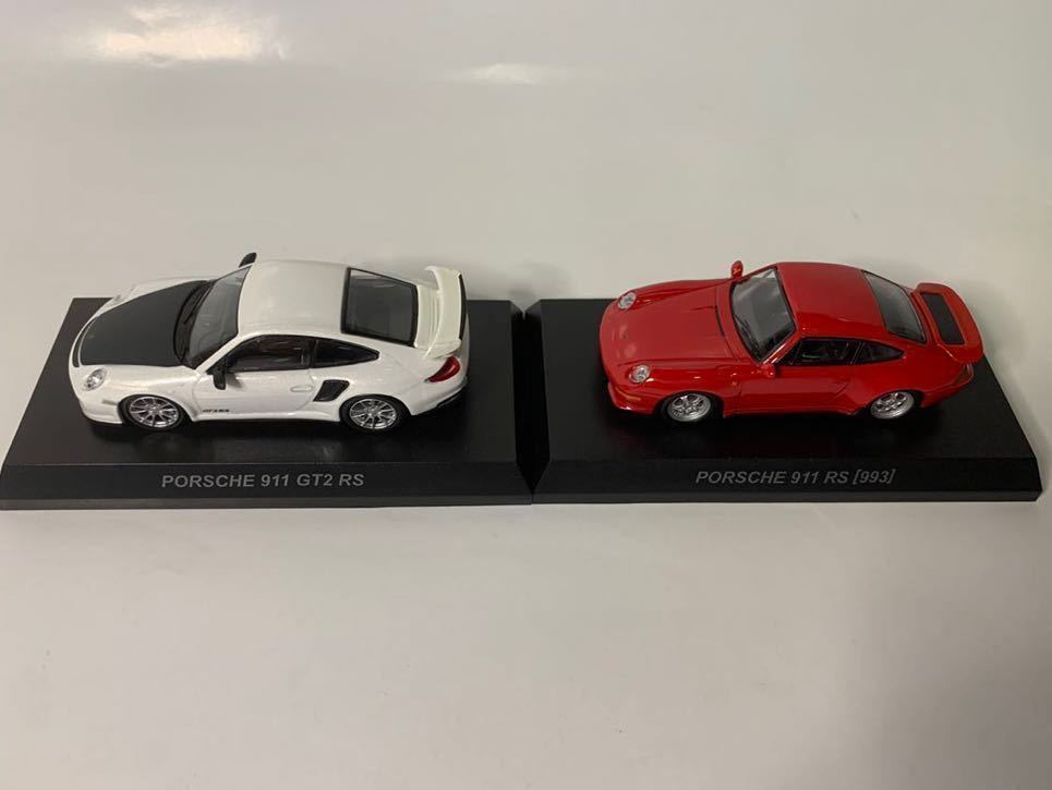 京商 1⁄64 ポルシェミニカーコレクション6 4車種 ミニカーコレクション