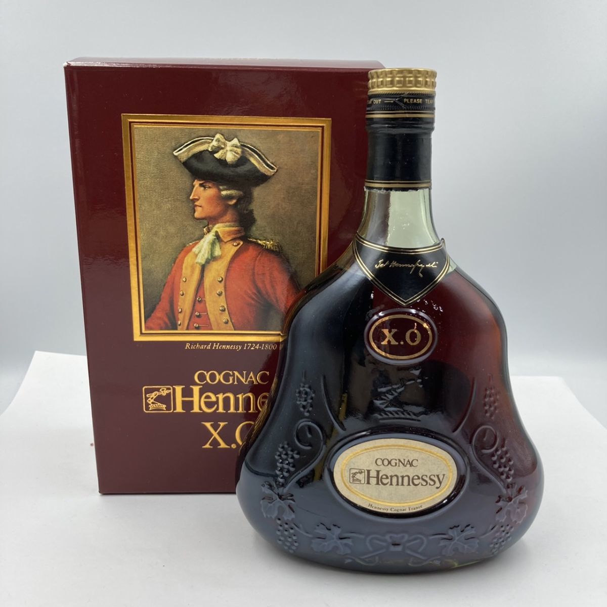  ALC303-U28-82 Hennessy ヘネシー X.O COGNAC コニャック グリーンボトル 金キャップ 700ml 40% 箱付き 未開栓 ⑦(ヘネシー)｜売買されたオークション情報、yahooの商品情報をアーカイブ公開 - オークファ コニャック