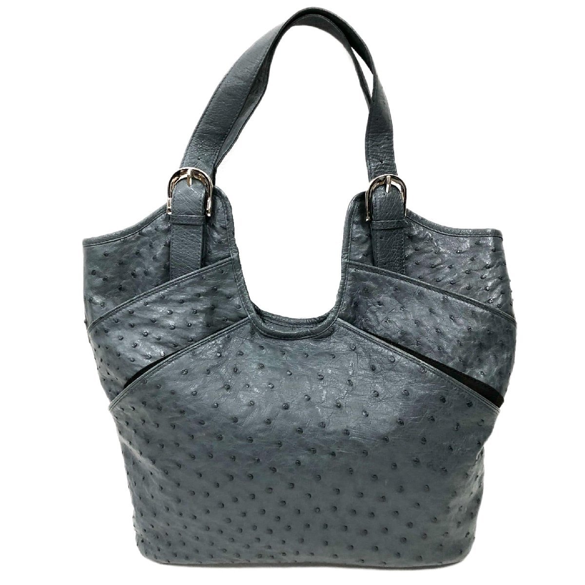 BAGFAN バッグファン / オーストリッチ レザー トートバッグ 