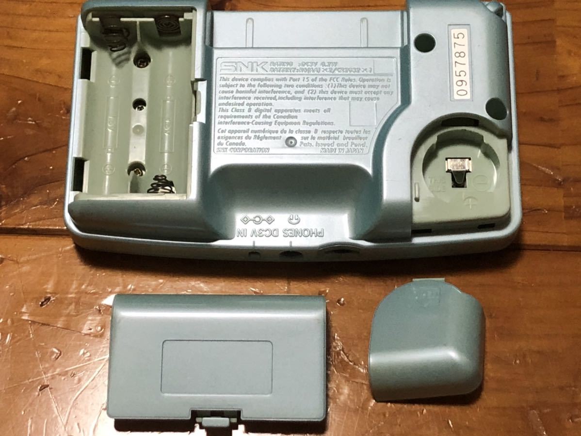 ネオジオポケットカラー パールブルー 動作ok ネオジオポケットカラー 