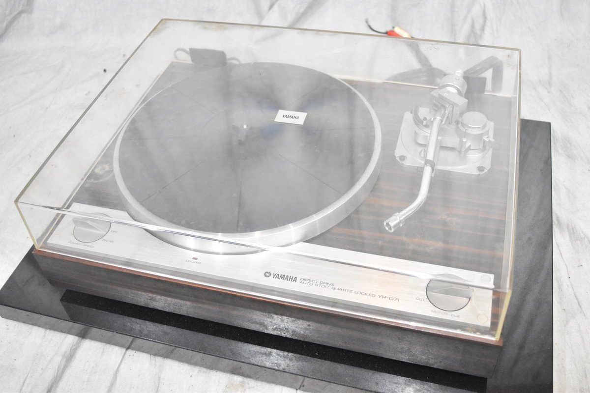 希少 音出し確認 ヤマハ ターンテーブル レコードプレーヤー YP-D71
