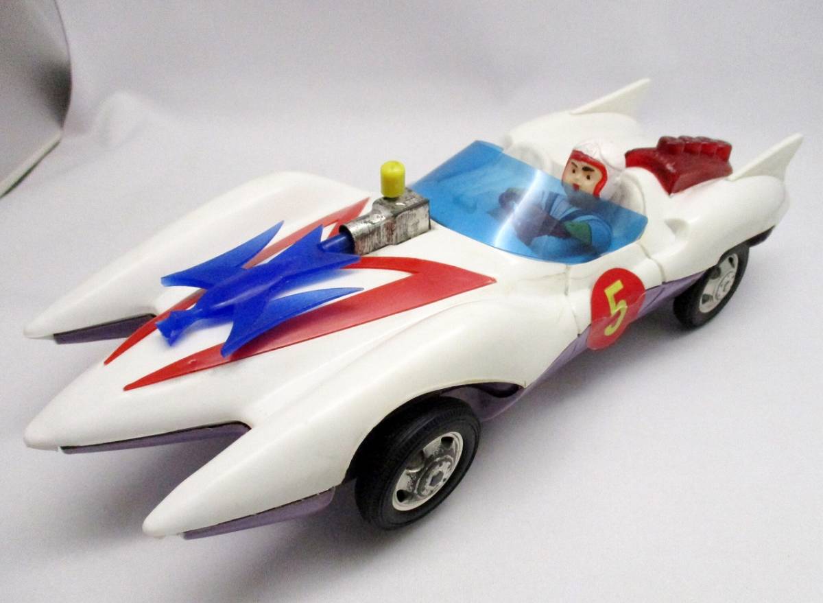 当時物 レア ブリキマッハgogogo マッハ号 レトロ ビンテージ昭和