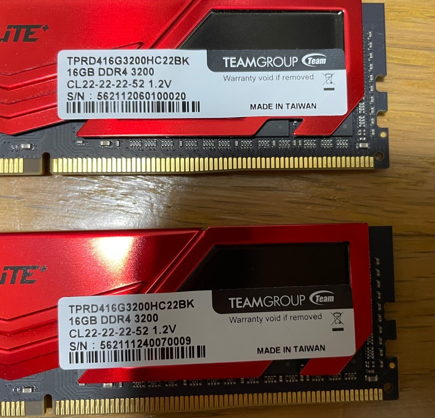 Team DDR4 3200 メモリ 32GB 16GBx2枚 TEAMGROUP 【公式通販】