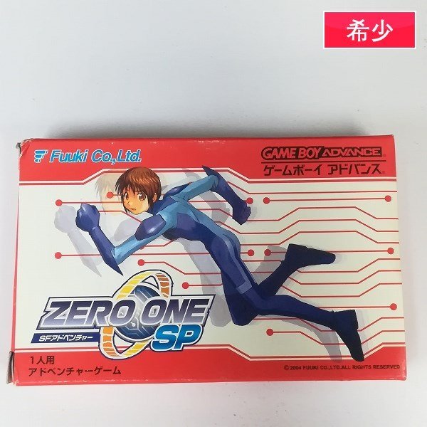 gY597x 箱説有 GBA ゲームボーイアドバンス ソフト SF アドベンチャー ZERO ONE SP / ゼロワン 株式会社フウキ ...