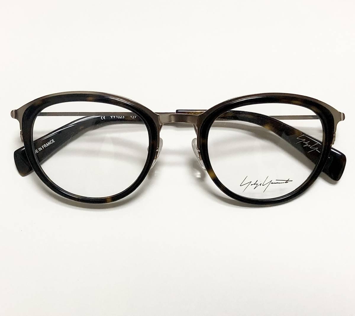 【SALE】 Yohji Yamamoto ヨウジヤマモト 黒べっ甲柄 メガネ 純正ケース付 日本ブランド フレームフランス製 パント Frame France(フルリム)｜売買されたオークション情報、yahooの商品情報をアーカイブ公開 - フルリム