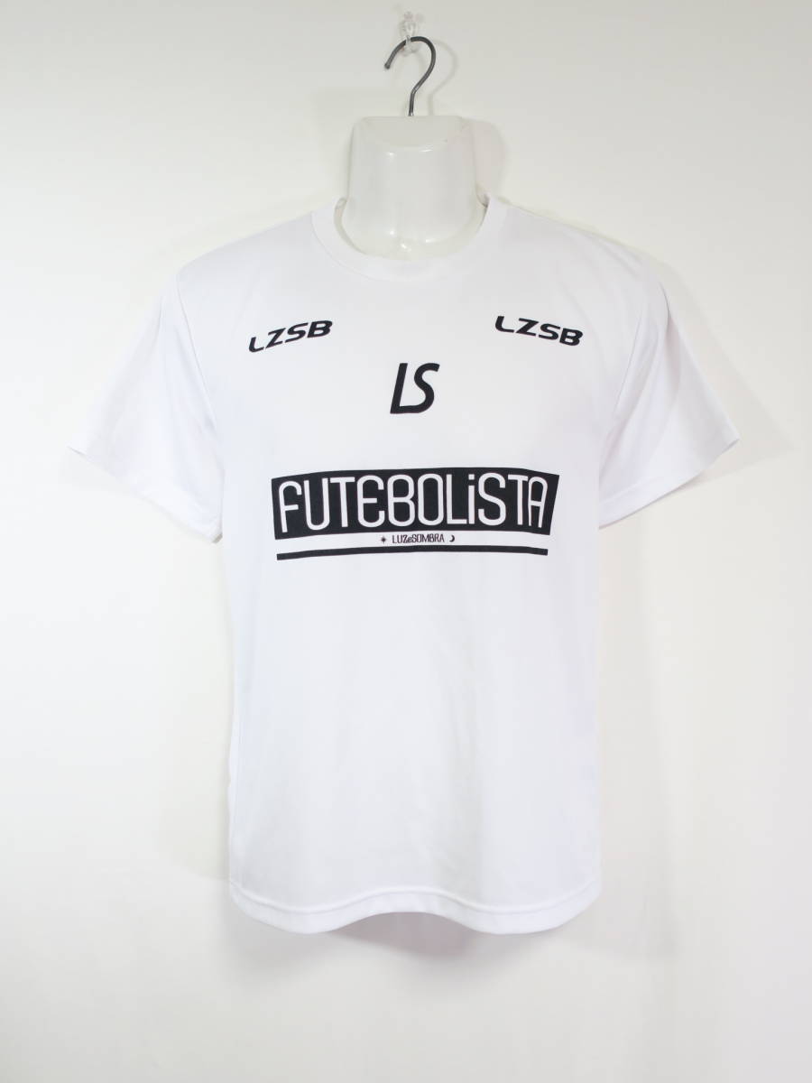 ルースイソンブラ LUZ e SOMBRA プラクティスシャツ トレーニングウェア M サッカー フットサル ユニフォーム ホワイト 白