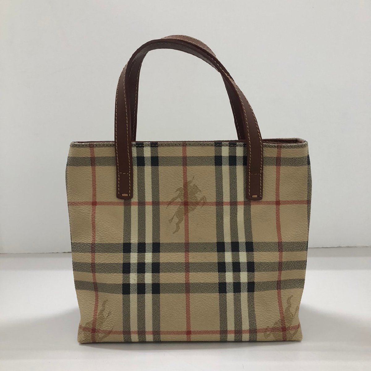バーバリー ノバチェック BURBERRY レザー がま口 レディース 長財布 