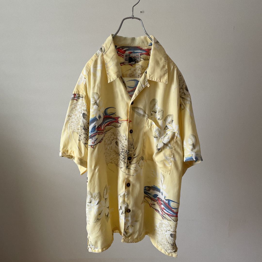 2026，限定セール 00s patagonia レーヨン 和柄 オープンカラー シャツ Mサイズ パタゴニア(Mサイズ)｜売買されたオークション情報、yahooの商品情報をアーカイブ公開 - オークファン アロハシャツ