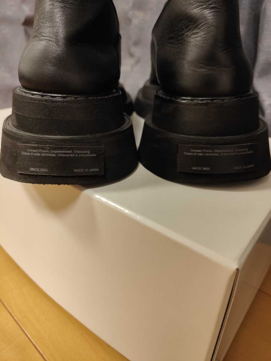 JULIUS デッキシューズ OVERLAYING DECK SHOES レザー スニーカー
