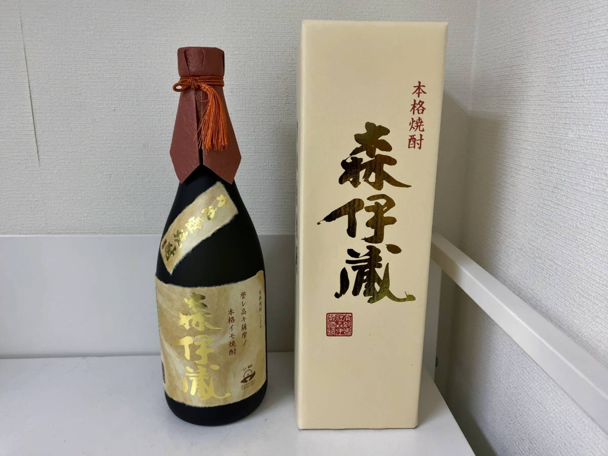 ◇未開栓 森伊蔵 金ラベル かめ壺焼酎 720ml 箱付き 【新品未開封】