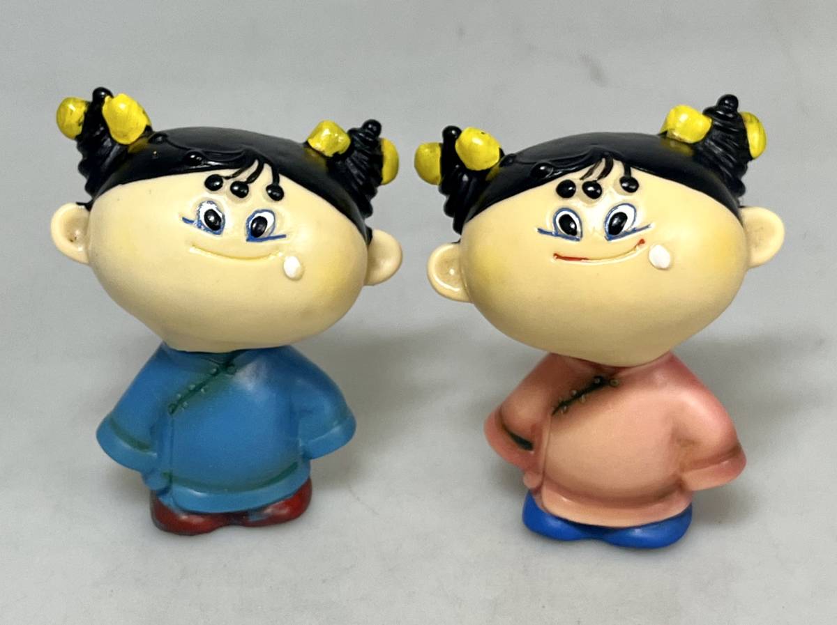 ◇☆ 銀座アスター アスターちゃん ソフビ人形 2体 昭和レトロ