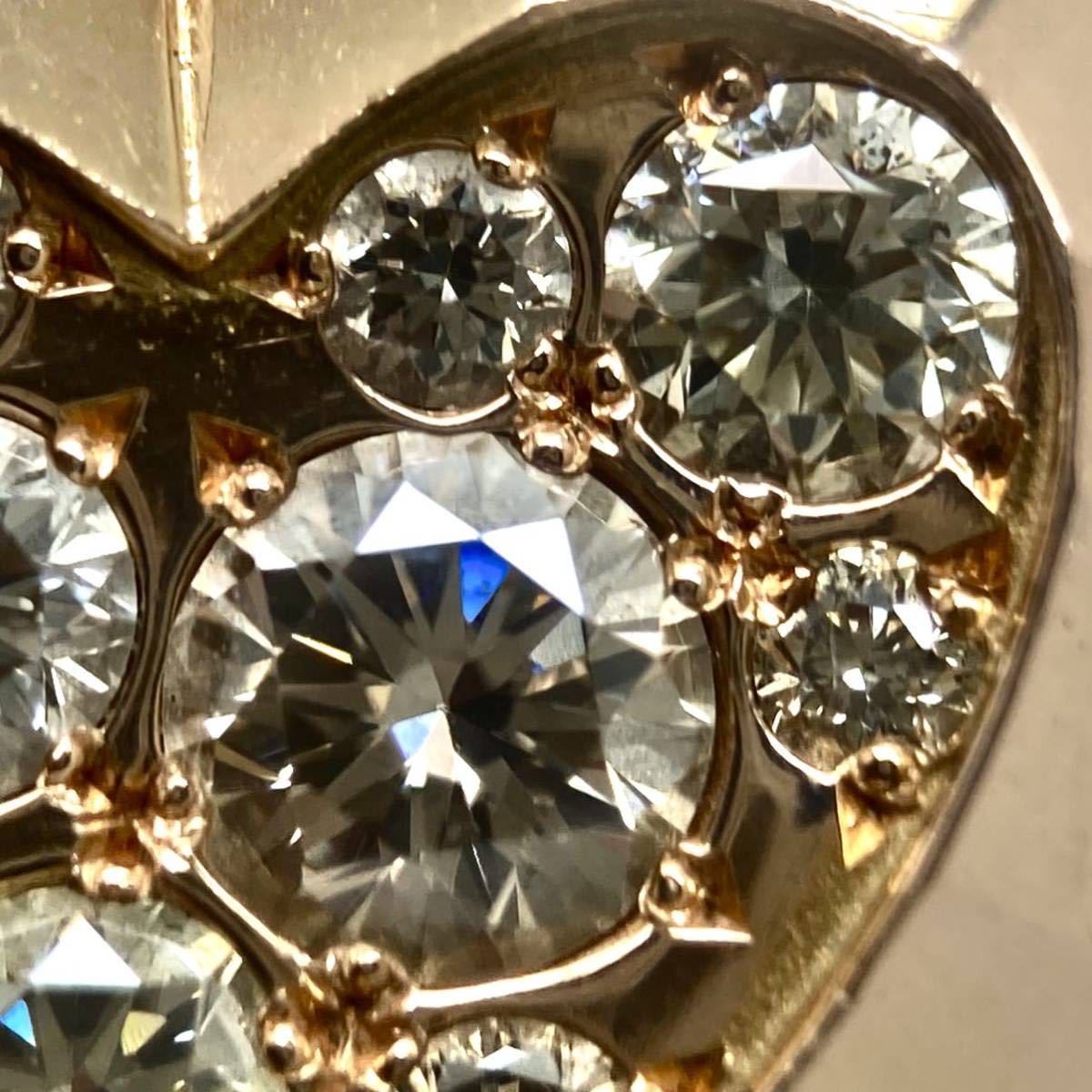 KASHIKEY カシケイ K18PG 天然ブラウンダイヤモンドペンダントトップ 0.35ct 2.4.g brown diamond ...