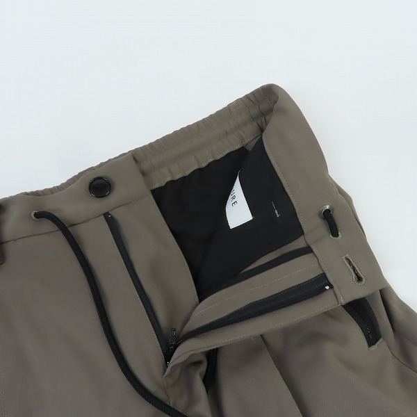 AOURE/アウール LINATE ツイルテーパードパンツ AMFP221021/M /060(M