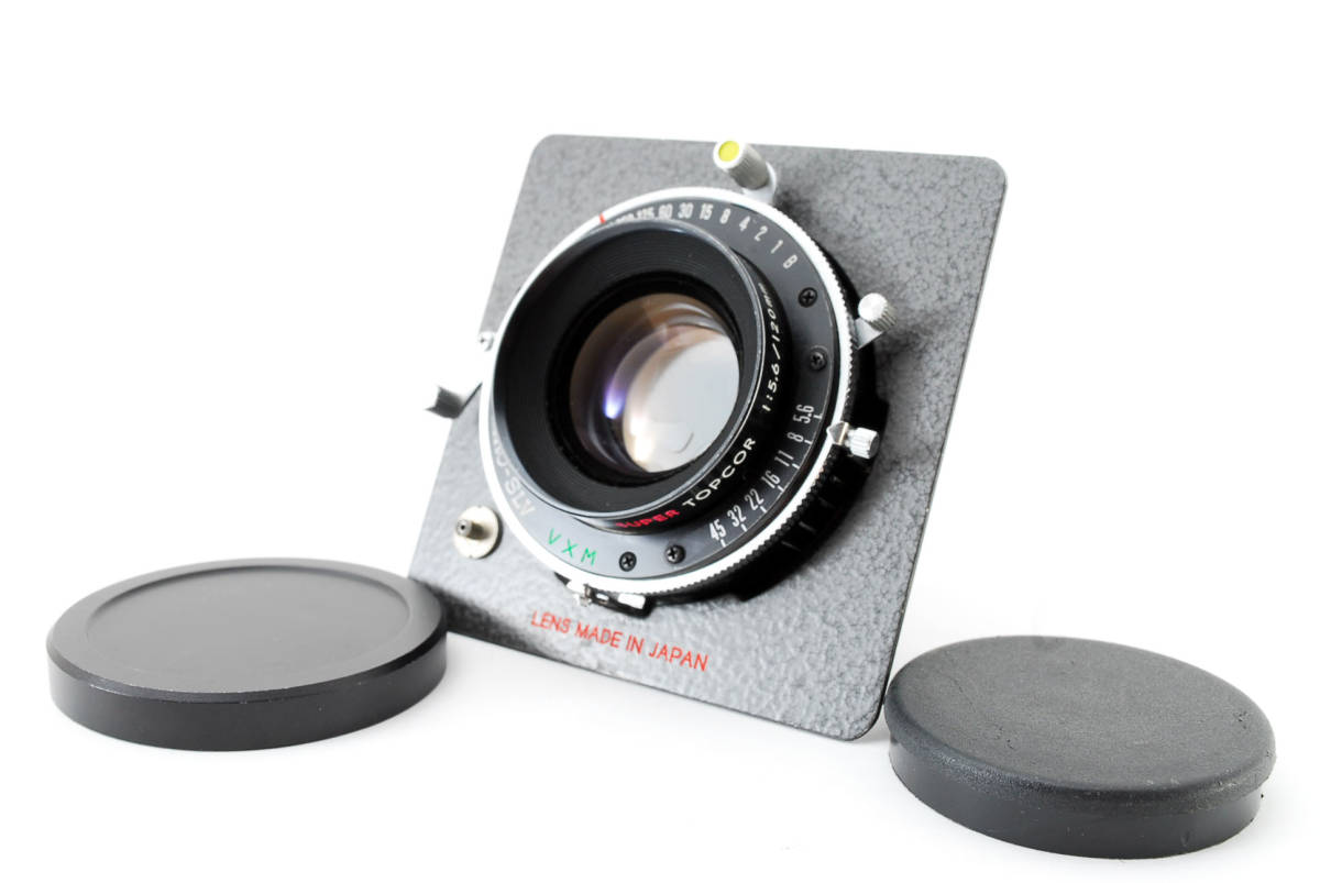 1037663【動作美品】Tokyo Kogaku SUPER TOPCOR 120mm f5.6 Seiko-SLV レンズ