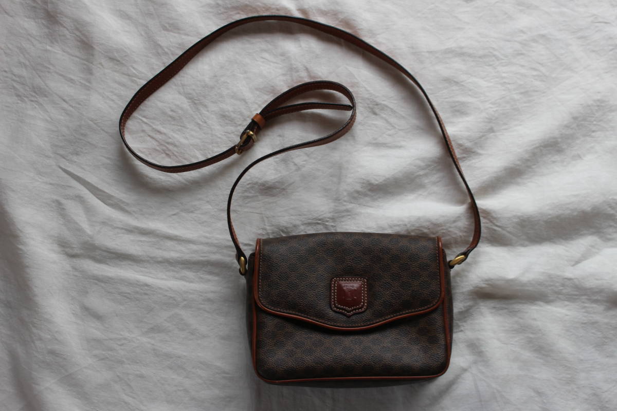 CELINE オールドセリーヌ マカダム柄 セリーヌ PVC OLD マカダム柄 