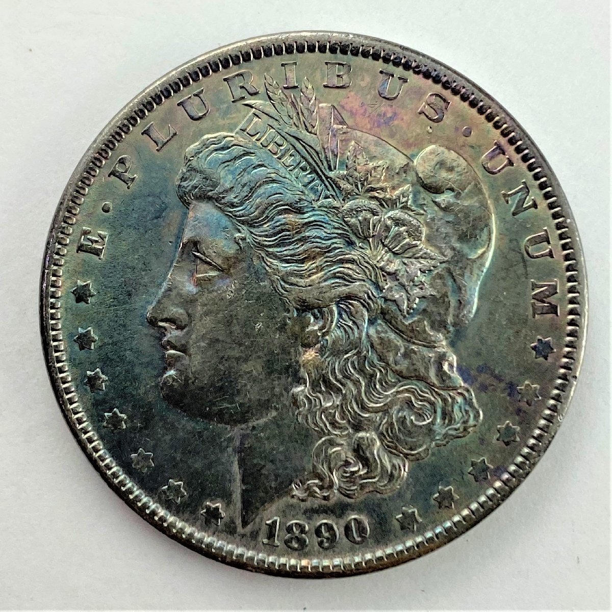 ショップジャパン 1円～モルガン銀貨【1890年 銀貨】希少 アメリカ