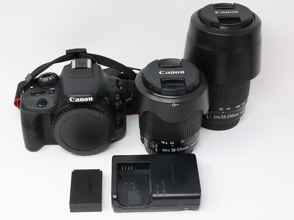 Canon キヤノン EOS Kiss X7 ダブルズームレンズ セット / EF-S