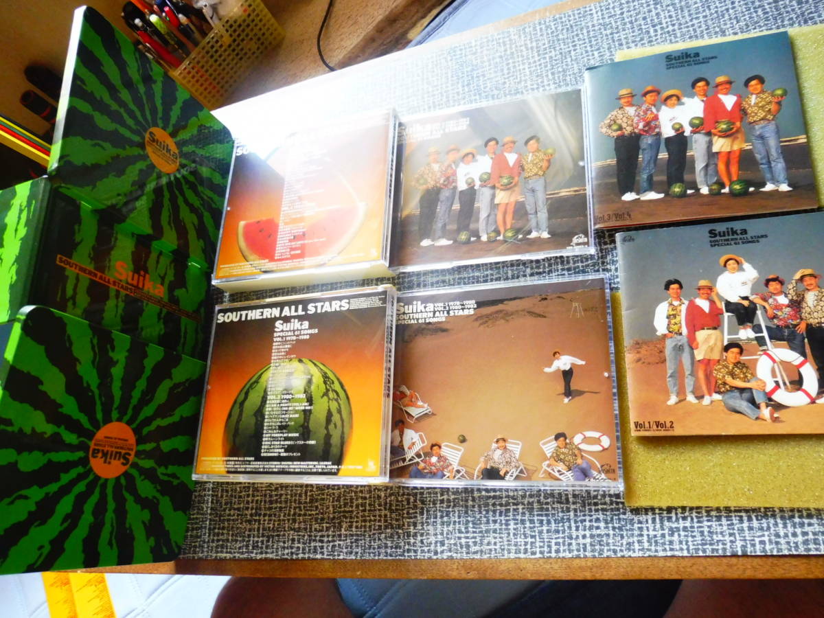 SouthernAllStars 完全限定ベスト すいか4CD+缶ケース SUIKA サザン