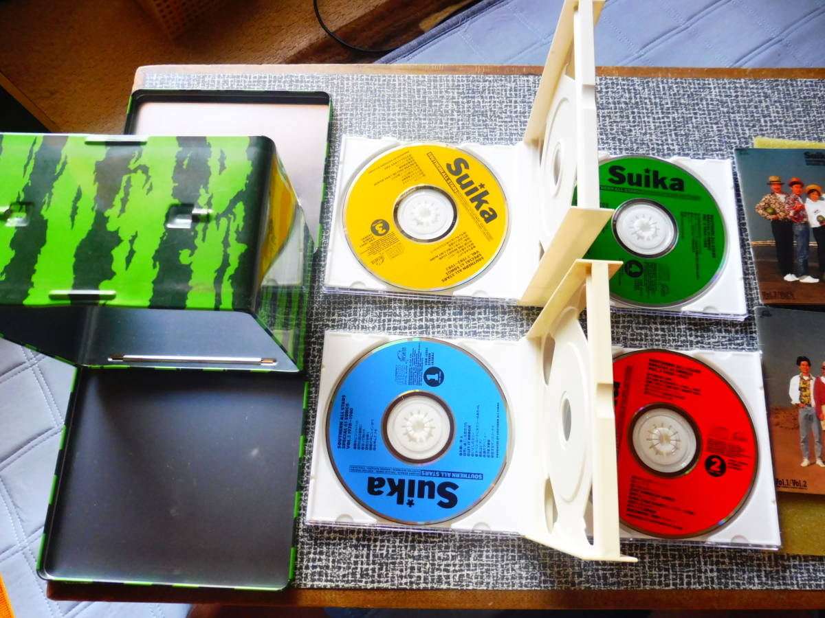SouthernAllStars 完全限定ベスト すいか4CD+缶ケース SUIKA サザン