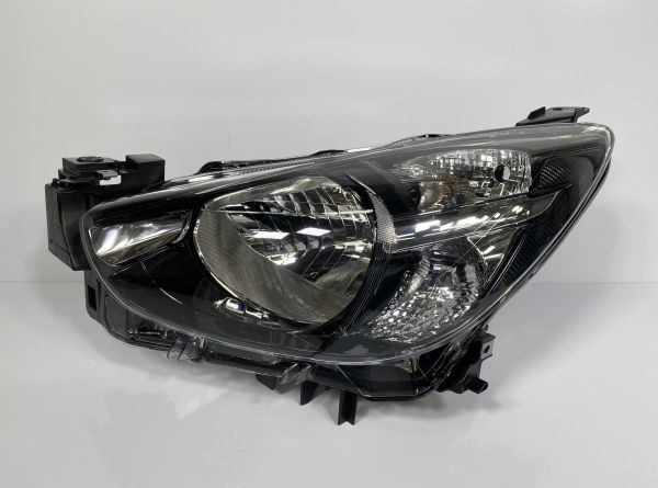 14873 極美品/破損キズなし DJ系 デミオ DJ3FS/DJ5FS 純正 左ヘッド 