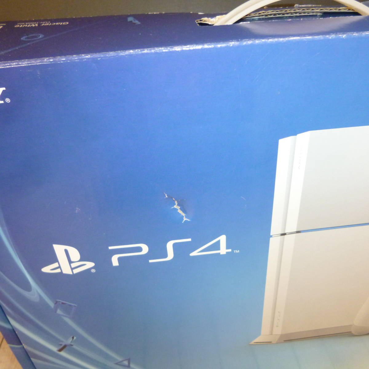 ◎1円スタート【中古・動作品 完品 変色あり】PS4 ホワイト 500GB SONY 