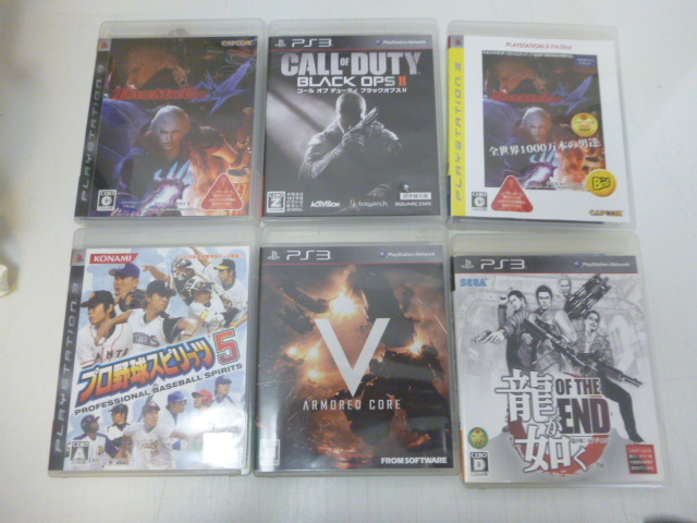 1円スタート！PS3ソフト☆34本セット(ロストプラネット3/アーマード 