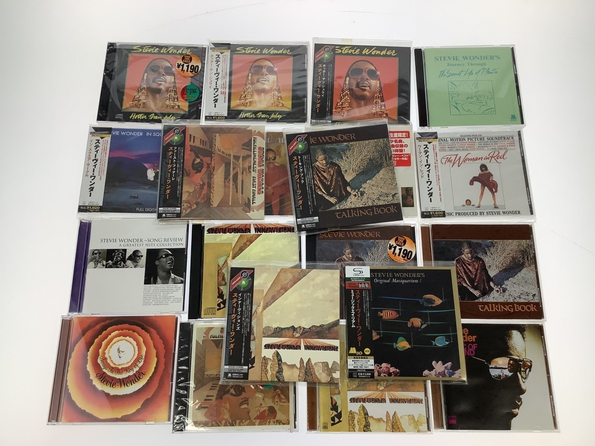 Stevie Wonder 旧規格　未開封　新品 2026年最新Yahoo!オークション cdの中古品・新品・未 wonder -stevie