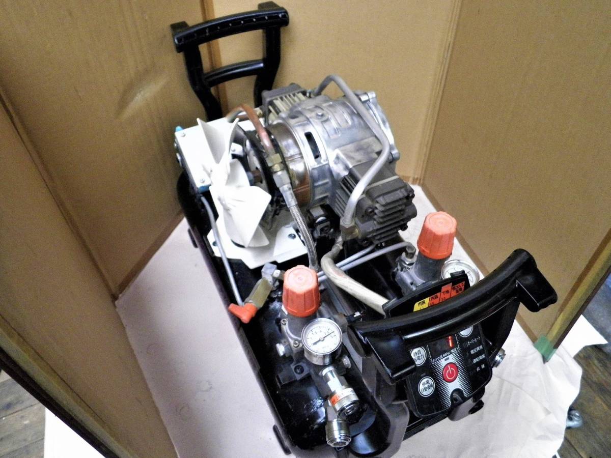 MAX エアコンプレッサーAK1250EⅡ赤美品(４５気圧　高圧専用機）分解オーバーホール整備品 MAX | 45気圧エアコンプレッサ高圧・常圧エア取 45気圧スーパーエアコンプレッサ マックス(株) エアコンプレッサ(エア